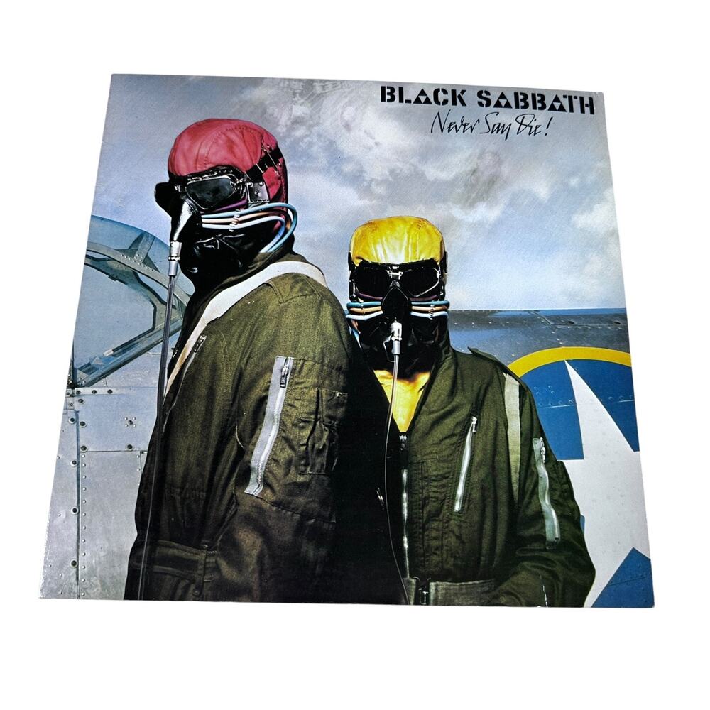 Black Sabbath Never Say Die! LP Warner Bros BSK3186 1978 Pressing